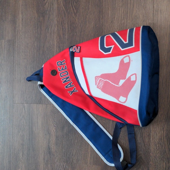 Boston Red Sox Hood Kid Nation Xander Bogaerts one Strap Backpack - Picture 1 of 4